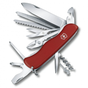 Нож Victorinox Work Champ, 111мм, 21 функция, красный