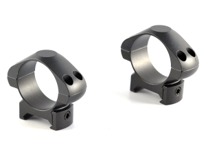 Кольца Nikko Stirling Diamond, небыстросьемные на Weaver 30мм, низкие, 4 винта, сталь