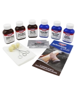 Набор д.воронения и ухода за ложей Birchwood Deluxe Perma Blue&Tru-Oil Finishing Kit