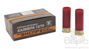 Патрон 12х70 дробь 5 Экспресс Техкрим - 1
