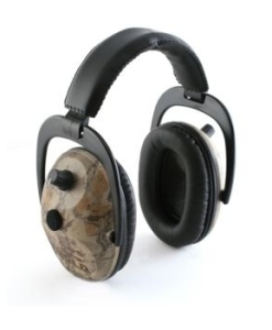 Наушники активные Predator Gold камуфляжные стерео, складные