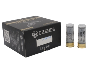 Патрон 12х70 дробь 00 Сибирь Премиум - 1
