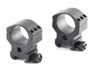 Кольца Nikko Stirling Sport Match, небыстросьемные на Weaver 30мм, высокие, 6 винтов, алюминий