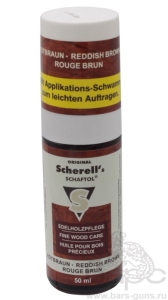 Shaftol - средство для обработки дерева - красно-бурое - 1