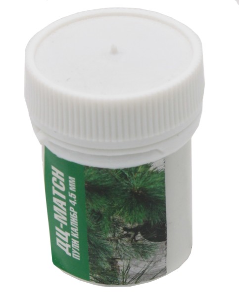 Пульки ДЦ Матч калибр 4,5 мм банка 160 шт - 1