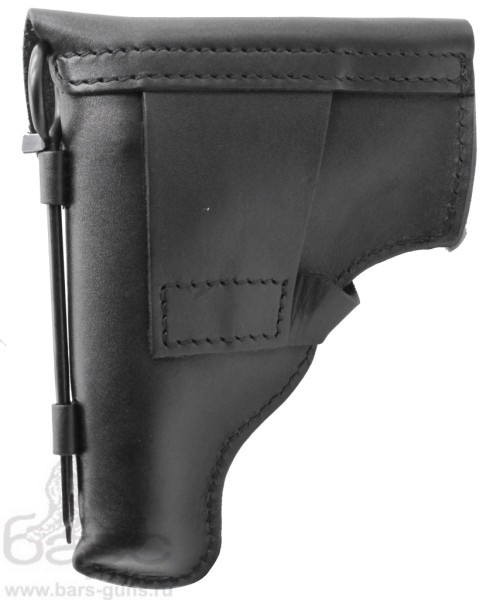Кобура ПМ штатная с пистолетной протиркой