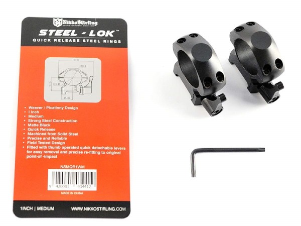 Кольца Nikko Stirling Diamond QR-2