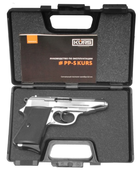 Kurs - пистолет сигнальный PP-S калибр 10ТК хром - 7