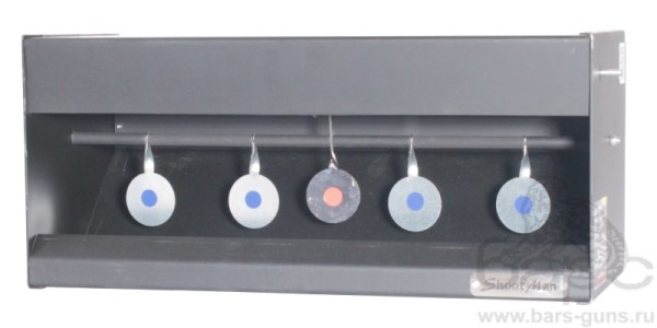 Мишень автомат с пулеулавливателем Биатлон - 2