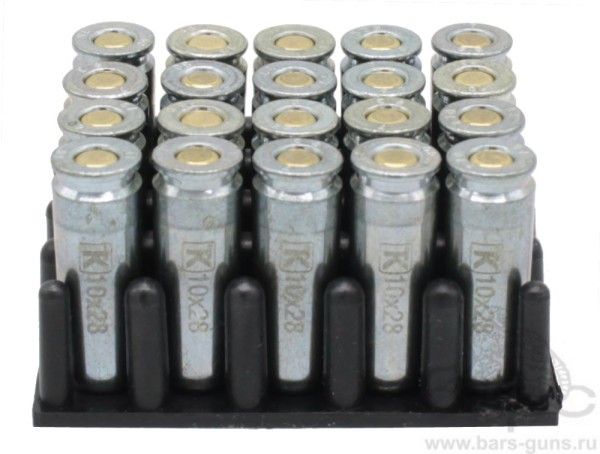 Патрон 10х28 Maximum пуля 1 г Техкрим пачка 20 шт