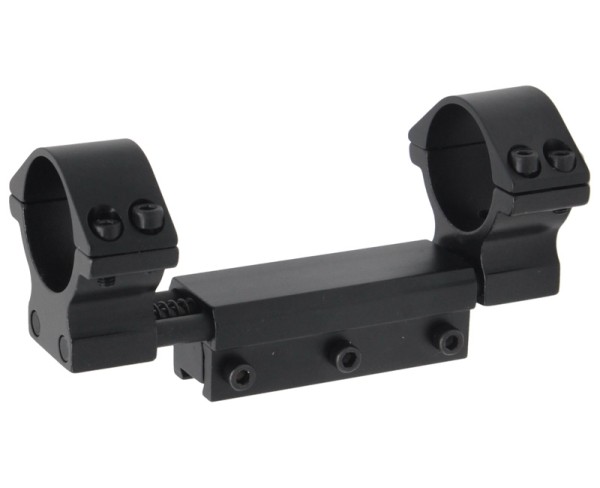 Baiex - кронштейн С0046 с демпфером  диаметр колец 25,4-30 мм ласточкин хвост -2