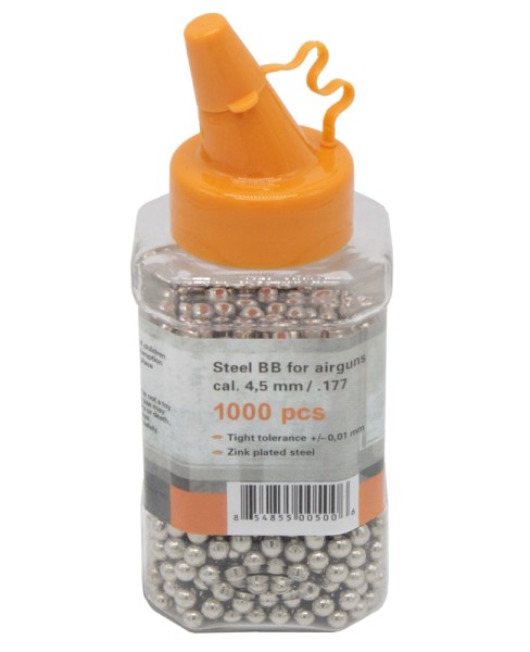 Gletcher - пульки сферические оцинкованные 1000 шт - 2