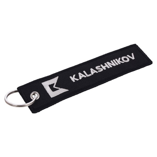 Брелок-ремувер АК-12, черный, вышивка светонакопительными нитями-1