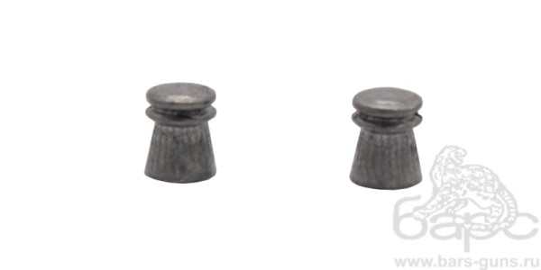 Пульки Квинтор Бета калибр 4,5 мм вес 0,5 г 150 шт - 2