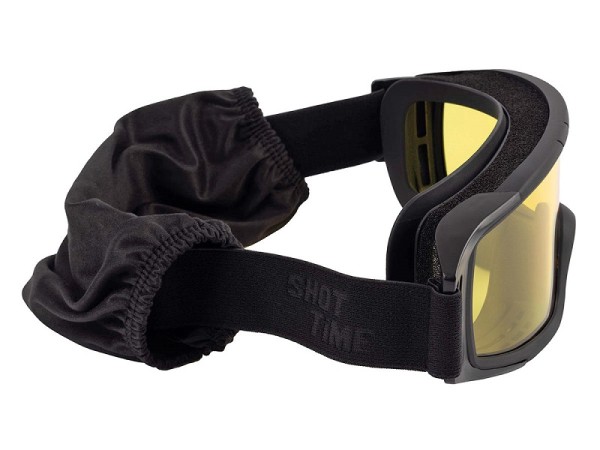 Маска стрелковая ShotTime Puma, защитная, линза желтая-1